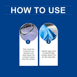 Detailed step-by-step visual guide on how to use anti-fog lens spray effectively