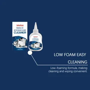 Jakehoe pot bottom grease cleaner with low-foaming formula for easy stain removal