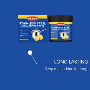 Detaillierte Ansicht der Jakehoe 100g Edelstahl-Metallreparaturpaste in der Dose