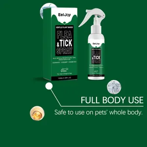Spray antipuces et antitiques naturel pour la protection du corps des chats et chiens