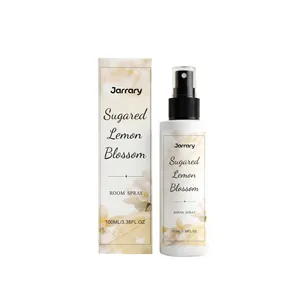 Jarrary 100ml Sugared Lemon Blossom Room Spray with matching packaging box