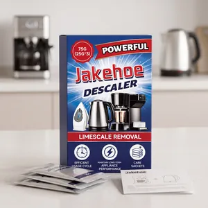 Jakehoe Decalcificante Multiuso per Elettrodomestici Bollitore Macchina Caffè Ferro da Stiro Acido Citrico Efficace Contro il Calcare