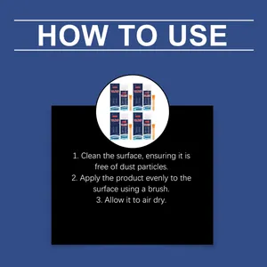 Step-by-step usage guide for Jue Fish waterproof leak repair compound and sealant