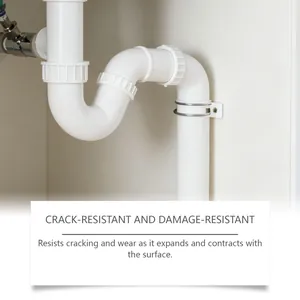 Waterproof repair glue used on PVC drain pipes for crack and damage resistance