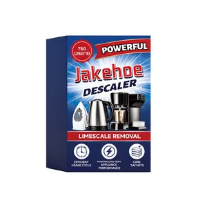 Disincrostante JAKEHOE per bollitori e macchine da caffè, confezione da 3 bustine