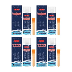 Jue Fish leak repair compound set with four colors and brushes for home waterproofing