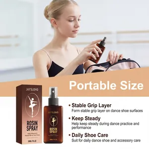 Jaysuing rosin spray for dance shoes anti-slip grip and daily shoe care for dancers