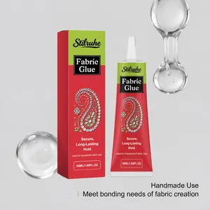 Professional 50ml Stilruhe fabric glue for handmade clothing repair and creation