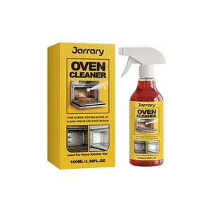Jarrary limpiador de hornos 100ml spray y caja para quitar grasa y residuos quemados