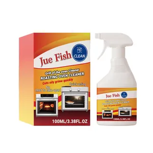 JUE FISH 100ml heavy duty oven and grill cleaner spray for quick tough grease removal