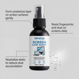 Professional Jakehoe screen cleaner spray with anti-static and anti-fingerprint features.
