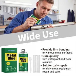 JAKEHOE metal repair glue for firm bonding on various metal surfaces and equipment