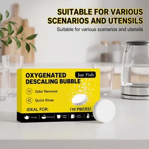 Tablettes de détartrage oxygénées pour le nettoyage en profondeur des ustensiles