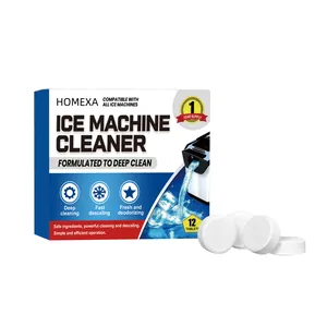 HOMEXA deep cleaning ice machine cleaner tablets for fast descaling and deodorizing