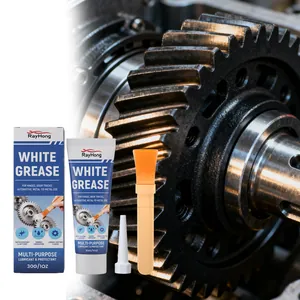 RayHong multi-purpose white grease 30g kit with brush for gear and hinge maintenance