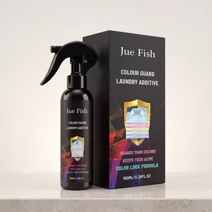 Jue Fish Colour Guard wasmiddel additief 100ml sprayfles en professionele doos.