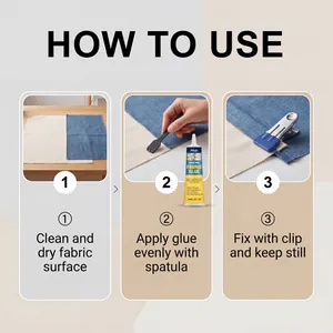 Stap-voor-stap instructies voor het aanbrengen van watervaste textiellijm voor reparatie