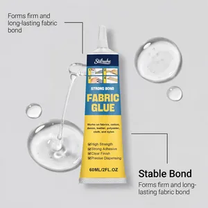 Stilruhe 60ml sterke textiellijm voor katoen en leder met een heldere afwerking