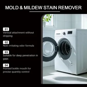 Características del gel profesional eliminador de moho para lavadoras domésticas