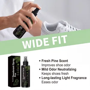 HozoneX Pine Schuh-Deospray neutralisiert Gerüche effektiv und hält Schuhe lange frisch.