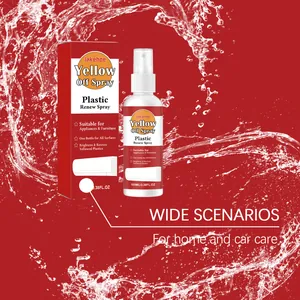 Detalle del spray renovador de plásticos Jakehoe 100ml para superficies amarillentas
