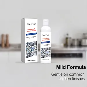 Detailansicht von Jue Fish 100ml Hochleistungs-Küchenreiniger für Kochgeschirr