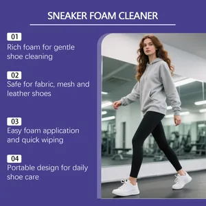 Features of sneaker foam cleaner for daily maintenance and brightening of white sports shoes