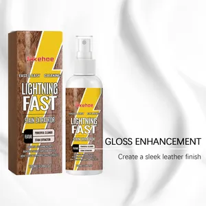 Jakehoe professional leather stain remover spray for gloss enhancement and sleek finish