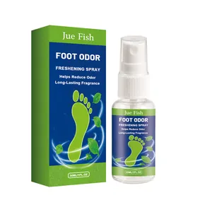 Jue Fish 30ml Foot Odor Freshening Spray for daily shoe and sock freshness care