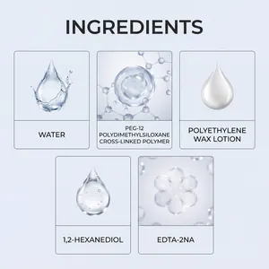 Liste détaillée des ingrédients du lubrifiant pour ventilateur avec une lotion