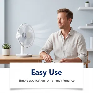Lubrifiant facile à utiliser pour l'entretien silencieux et efficace des ventilateurs.