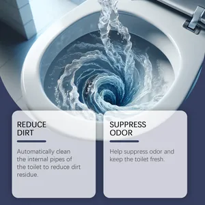 Mousse nettoyante professionnelle pour toilettes avec vortex d'eau pour les taches