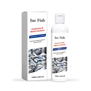 Jue Fish Hochleistungs-Edelstahlreiniger für Kochgeschirr und Metalloberflächen