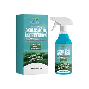 Jakehoe 100ml oxalic acid stain cleaner for efficient rust removal on tiles and porcelain