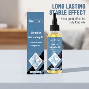 Huile de lubrification silencieuse Jue Fish 100ml avec emballage pour réduire le bruit