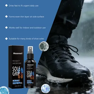 Detail of Hozone X shoe grip spray for increased traction on wet surfaces