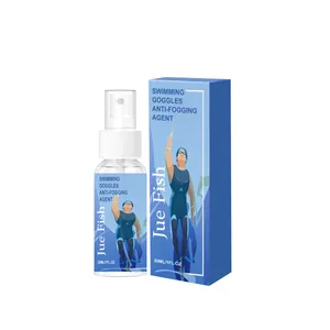 Jue Fish 30ml anti-fog spray for swimming goggles in professional packaging