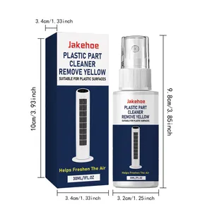 Spray nettoyant plastique Jakehoe 30ml pour enlever le jaunissement avec dimensions