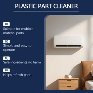 Détails des avantages du nettoyeur de plastique sur fond de climatiseur propre