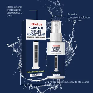 Nettoyant Jakehoe pour pièces en plastique pour éliminer efficacement le jaunissement