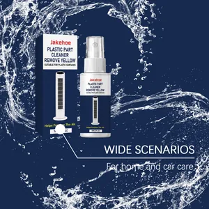 Nettoyant pour plastiques Jakehoe en spray avec effet d'éclaboussures d'eau