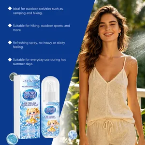 Portable JAYSUING ice cooling spray for summer outdoor activities, camping and sports