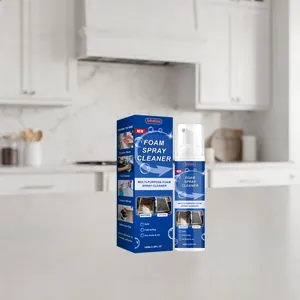 Jakehoe multi-purpose foam spray cleaner 100ml with packaging on a kitchen counter.