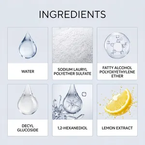 Detailed ingredient list for multi-purpose foam cleaner showing safe formula components