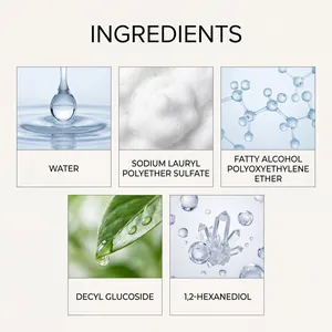 Detailed scientific ingredients list for effective household kitchen oven cleaner solution