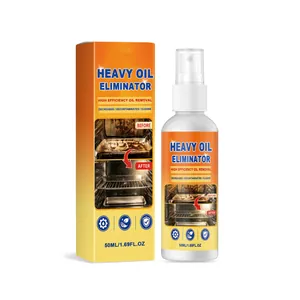 High efficiency 50ml heavy oil eliminator spray for kitchen appliances and ovens cleaning