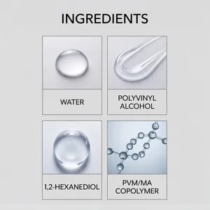 Detailed ingredient overview showing chemical composition of concrete crack filler