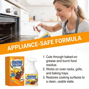 Jakehoe roasting oven cleaner spray for removing baked-on grease in kitchen