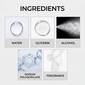 Análisis detallado de los ingredientes del ambientador textil con agua y alcohol