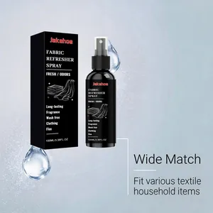 Spray refrescante para tejidos de 100 ml para limpieza sin agua y eliminación de olores.